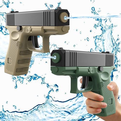 Kalanka-2 Pièces Mini Pistolet À Eau En Plastique Pour Enfants, Jouet D'été (M)
