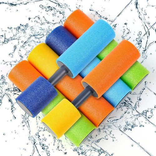 Kalanka-Pistolet À Eau Pour Enfant,6 Pcs Pistolet À Eau En Mousse, Jouets D¿Été Pour La Plage,Le Jardin Et La Pisine