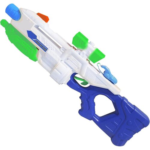 Kalanka-- Pistolet À Eau - Jeu De Plein Air - 048188 - Blanc - Plastique - 60 Cm - Jouet Enfant - Jeu De Plage - Piscine - À Partir De 3 Ans