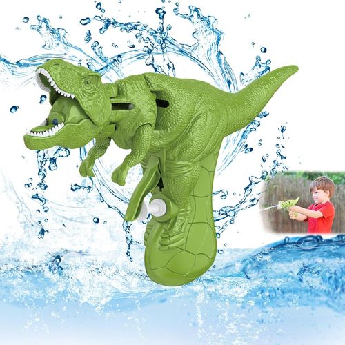 Kalanka-Pistolet À Eau Dinosaure Pour Enfants, Pistolets À Eau Dinosaures, Pistolets À Eau Avec Tête Rotative, Jeu D'eau, Jouet Pour La Plage Et La Piscine