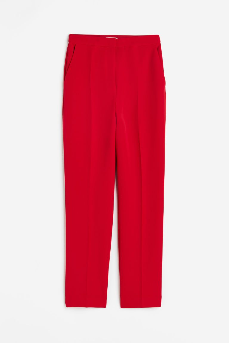 Pantalon Slim - Rouge