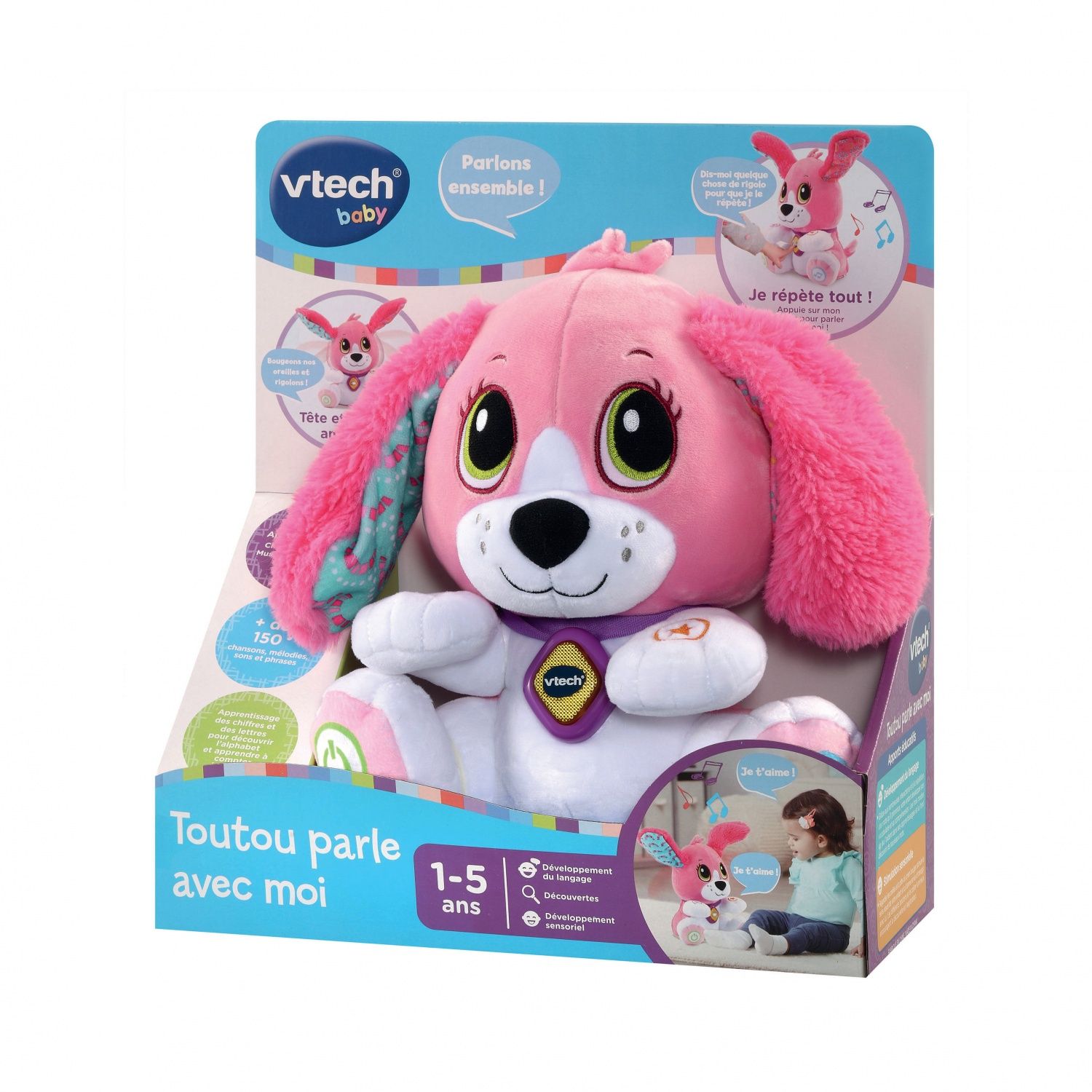 Peluche interactive Vtech Baby Mon paresseux Rêves merveilleux - Peluche  interactive