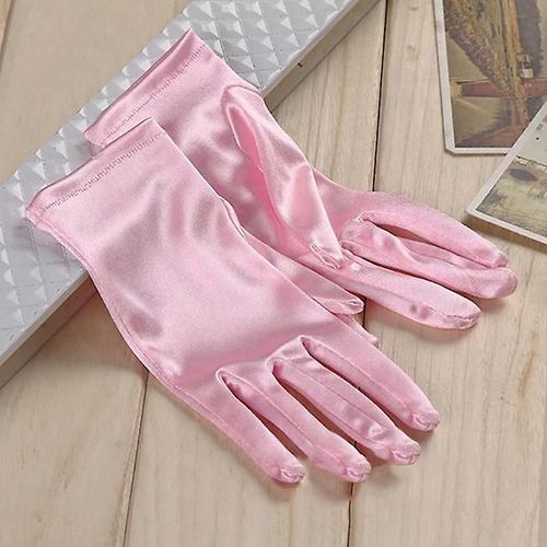 Mode Noir Court Demi Doigt Sans Doigts Laine Tricot Poignet Gant Hiver Gants Chauds Entraînement Pour Femmes Et Hommes Taille Unique Glv0289pk