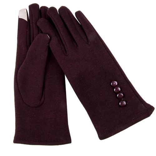 Gants D'hiver Pour Écran Tactile, Pour Femmes Et Hommes, Mitaines En Cachemire, Doigt Complet, Solides, Gants Élégants E