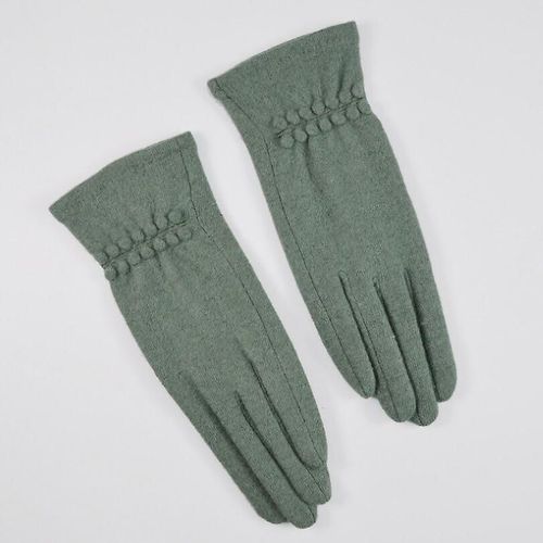 Gants D'hiver En Laine Pour Femmes, Nouveaux Gants Épais Et Chauds Pour Écran Tactile, Mitaines Roses Douces Et Élégantes Pour Printemps Et Automne, Taille Unique, Vert Clair
