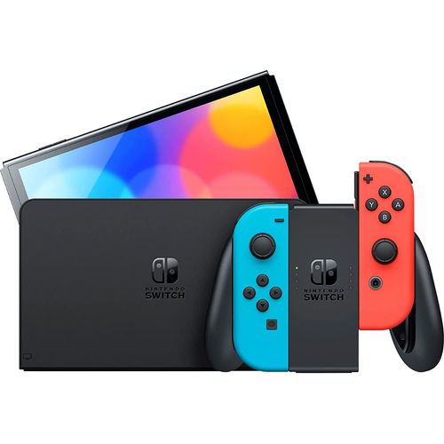 Nintendo Switch Oled Console Neon