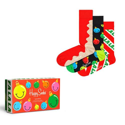 Happy Socks Time For Holiday 3-Pack Gift Box Multicolore