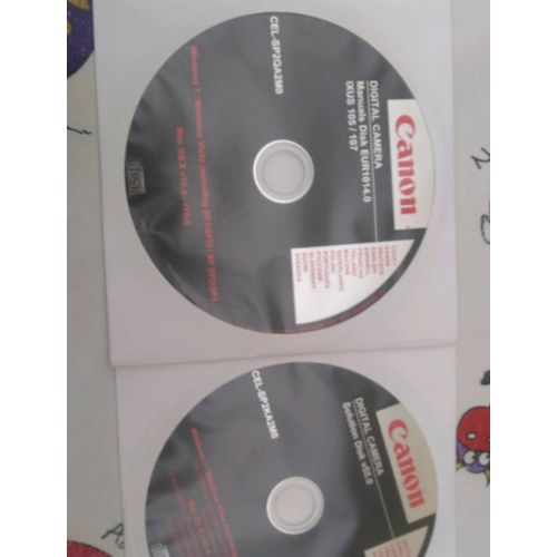 Driver disque canon caméra digital CEL-SP2QA2M0