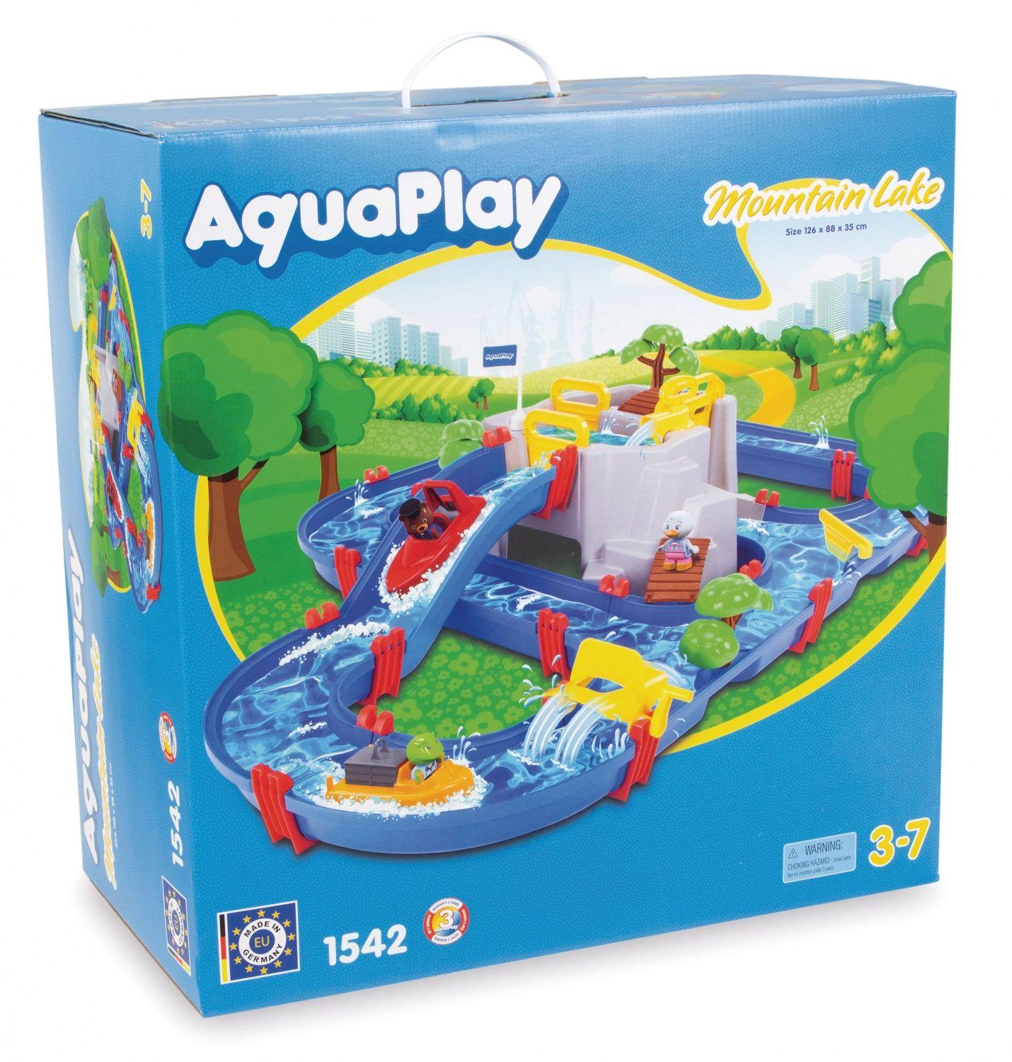 Smoby AquaPlay 1542 Mountain Lake - + 2 Bateaux - + 3 Animaux - Circuit  d'eau : : Jeux et Jouets