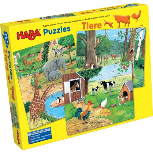 Haba Puzzles Animaux
