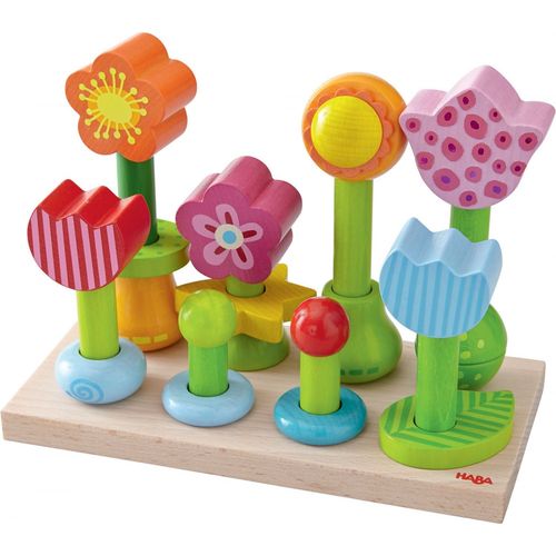 Haba Jeu À Enficher Jardin De Fleurs