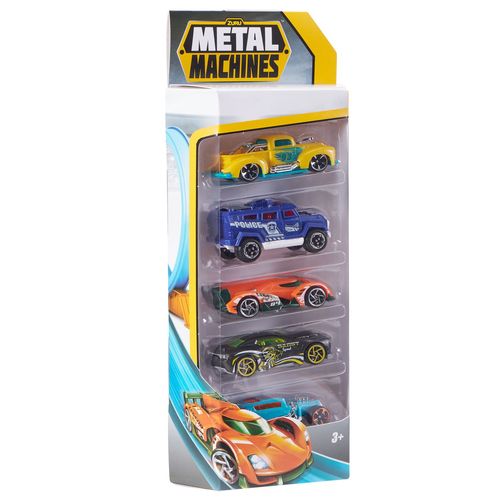 Metal Machines Pack 5 Véhicules Racing
