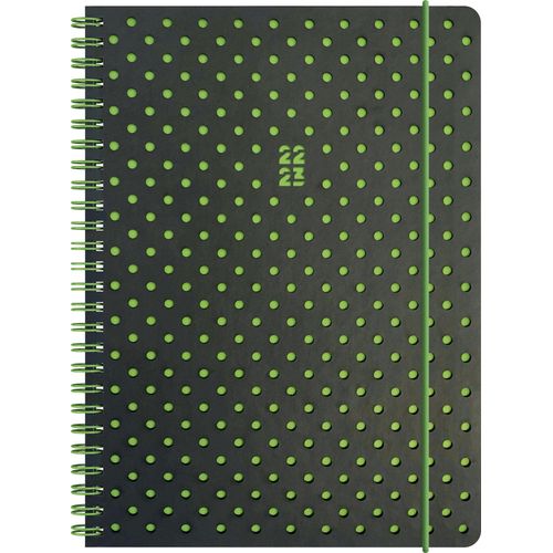 Brunnen 1072145163  Wochenkalender  Schülerkalender  2022/2023  "Grey & Green"  2 Seiten