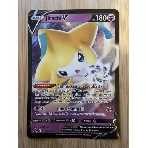 Pokemon Jirachi V Swsh299 Promo