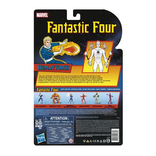 Marvel Classic Marvel Legends Series Fantastic Four Retro Human Torch