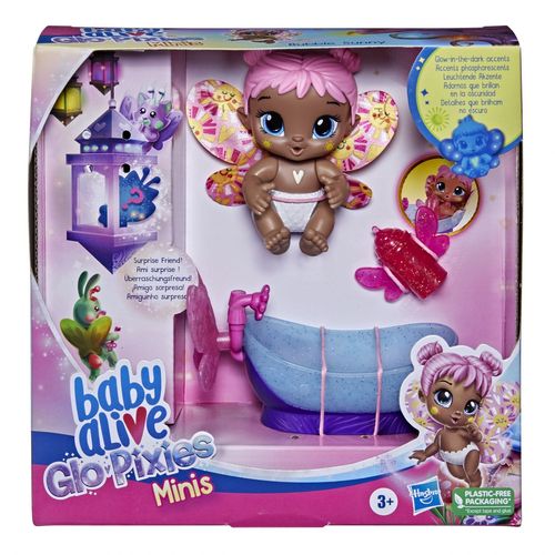Hasbro Baby Alive Mini-Poupée Glopixies Bubble