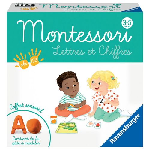 Jeux Montessori - Lettres Et Chiffres