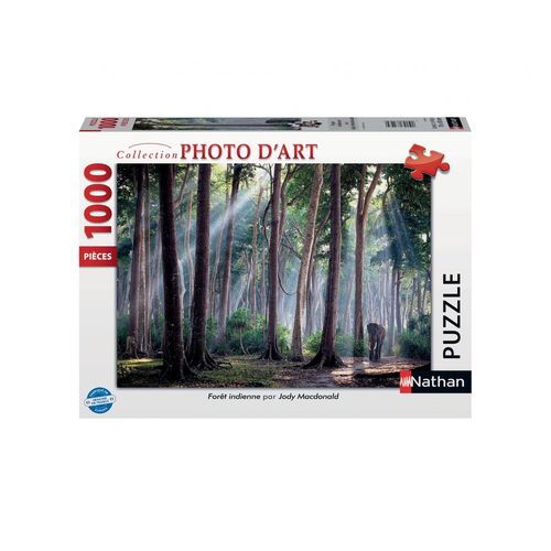 Puzzle N Nathan Puzzle 1000 P - Forêt Indienne