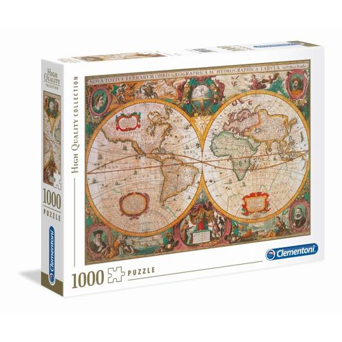 Puzzle Adulte 1000 Pièces - Old Map