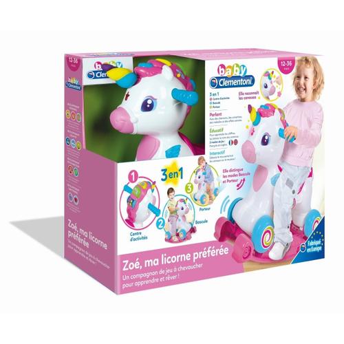 Baby Clementoni Zoé, Ma Licorne Préférée