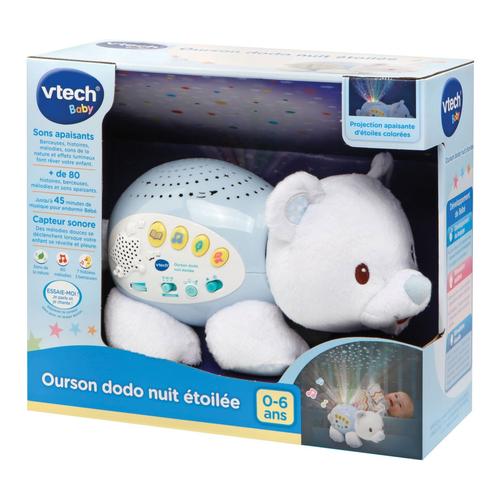 Vtech baby - ourson dodo nuit etoilee, jouets 1er age