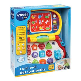 VTech – Baby Ordi Des Découvertes, Ordinateur Bébé, Jouet Éveil – 12/36  Mois – Version FR