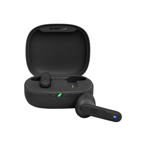JBL Wave Flex - Écouteurs sans fil avec micro - intra-auriculaire - Bluetooth - noir