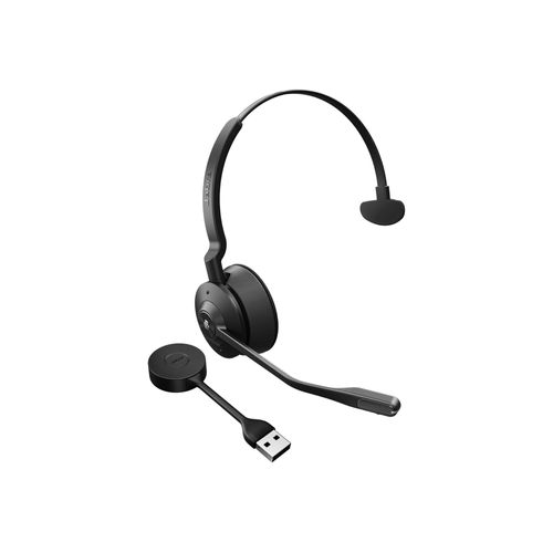 Jabra Engage 55 Mono - Micro-casque - sur-oreille - DECT - sans fil - Certifié pour Microsoft Teams