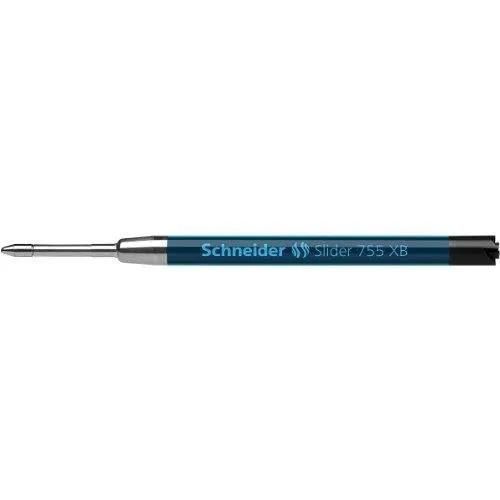 Schneider Slider 755 / 175501 Mine Pour Stylo-Bille Xb Noir Lot De 10