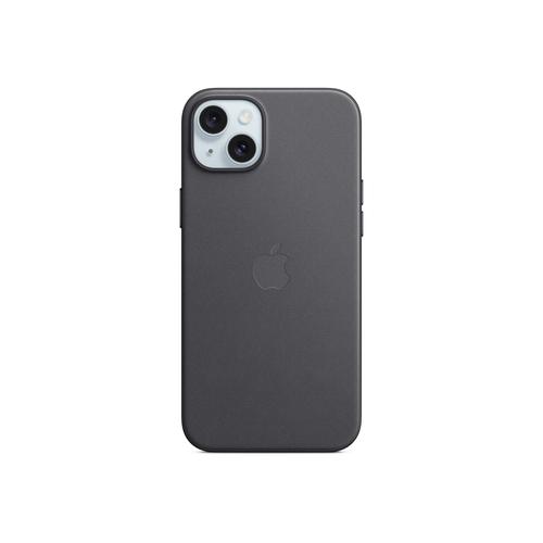 Apple - Coque De Protection Pour Téléphone Portable - Compatibilité Avec Magsafe - Tissu Fin - Noir - Pour Iphone 15 Plus