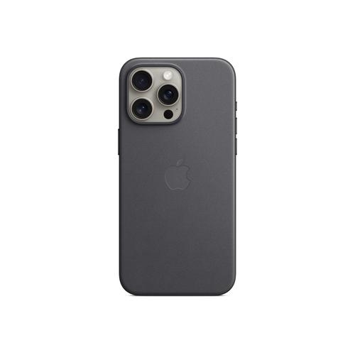 Apple - Coque De Protection Pour Téléphone Portable - Compatibilité Avec Magsafe - Tissu Fin - Noir - Pour Iphone 15 Pro Max