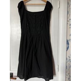 Robe Caroll Femme Noire 42
