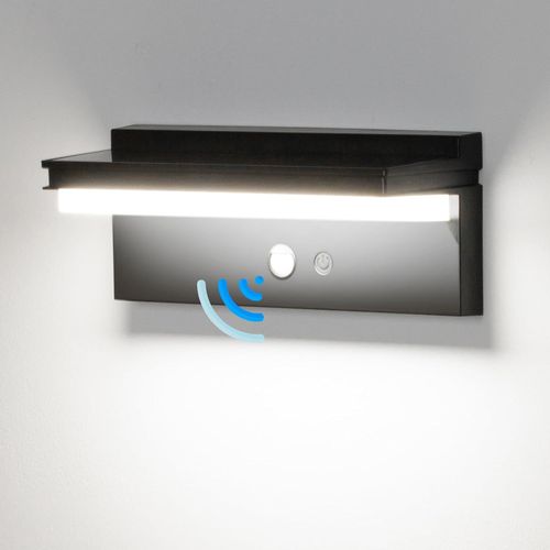 ERSHI-Lumière Solaire Murale Extérieur avec Détecteur de Mouvement 75 LED Lampe Solaire Murale IP65 Étanche 4 Modes d'Éclairage Lu[1674]