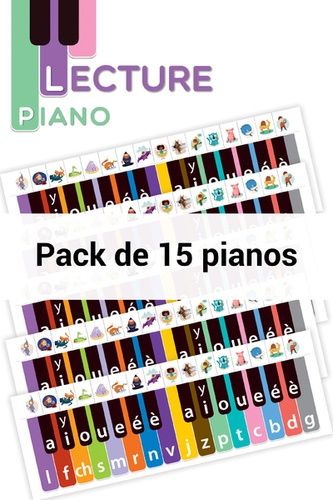 Outil Piano - Pack De 15