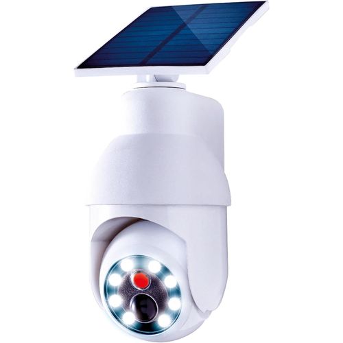 ERSHI-SOLAR SECURITY 360 La lampe solaire à détecteur de mouvement qui ressemble à une caméra de surveillance - idéale pour éclair[1903]