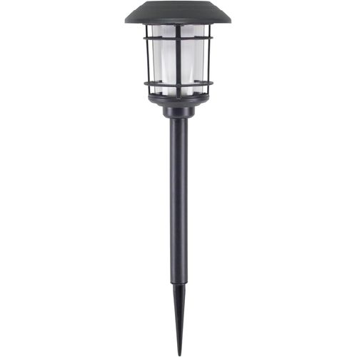 ERSHI-P207ILO100 Lampe solaire à effet flamme, piquet pour fixation au sol, protection contre l'eau IP44, h 43cm[2387]