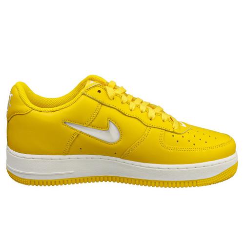 Nike Air Force 1 Low Retro Homme Baskets Mode Jaune Blanc 45