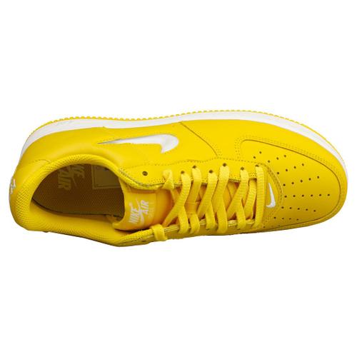 Nike Air Force 1 Low Retro Homme Baskets Mode Jaune Blanc 45