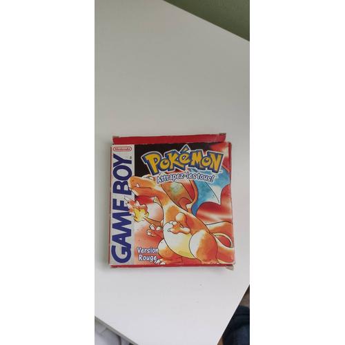 Pokémon Version Rouge Avec Boîte Et Notice