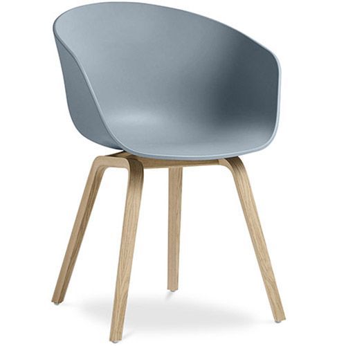 Chaise Maisie Design Scandinave - Mat Gris Clair