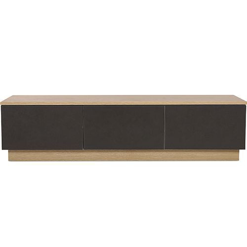 Meuble Tv En Bois - Design Scandinave - Niu Gris