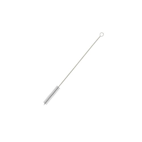 Fackelmann 54896 Goupillon De Nettoyage Pour Paille, Brosse Fine Et Longue Nettoyage, Brosse Paille, Nettoyage Paille, Acier Inoxydable, Plastique, 24 Cm