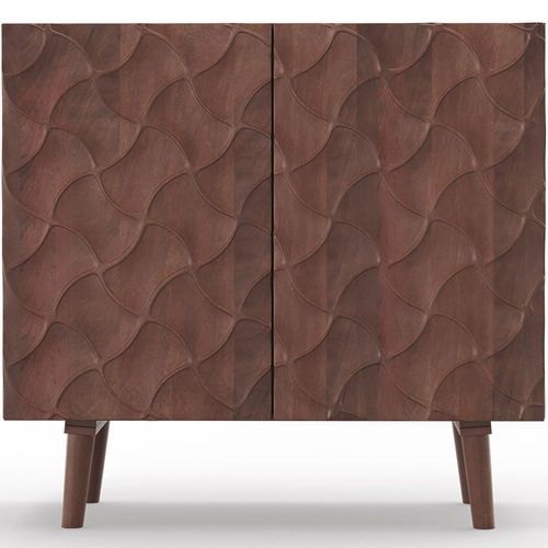 Buffet En Bois - Design Boho Bali - Utra Bois Naturel