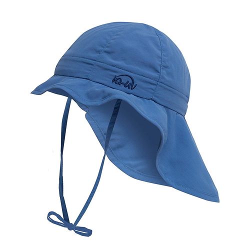 Iq-Uv 326122 Chapeau Anti-Uv Enfant - Bleu Fonc¿ - 50-55 Cm