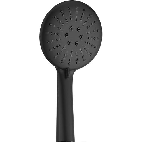 ERSHI-U1802056 Pommeau de douche noir 3 fonctions massage Pommeau de douche moderne Buses anti-calcaire Pommeau de douche Douche d[2288]
