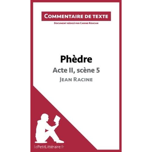 Phèdre De Racine - Acte Ii, Scène 5