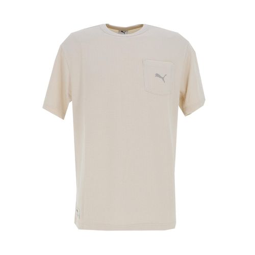 Tee Shirt Manches Courtes Puma Puma Class Relaxed P Ecru Xxl