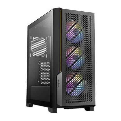 Antec P Series P20C ARGB - Mid tower - ATX étendu - panneau latéral fenêtré (verre trempé) - pas d'alimentation (ATX) - USB/Audio