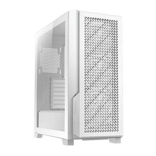 Antec P Series P20C - Mid tower - ATX étendu - panneau latéral fenêtré (verre trempé) - pas d'alimentation (ATX) - blanc - USB/Audio