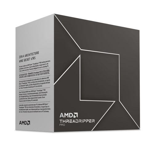 AMD Ryzen ThreadRipper PRO 7985WX - 3.2 GHz - 64 curs - 128 fils - 256 Mo cache - Socket sTR5 - PIB/WOF